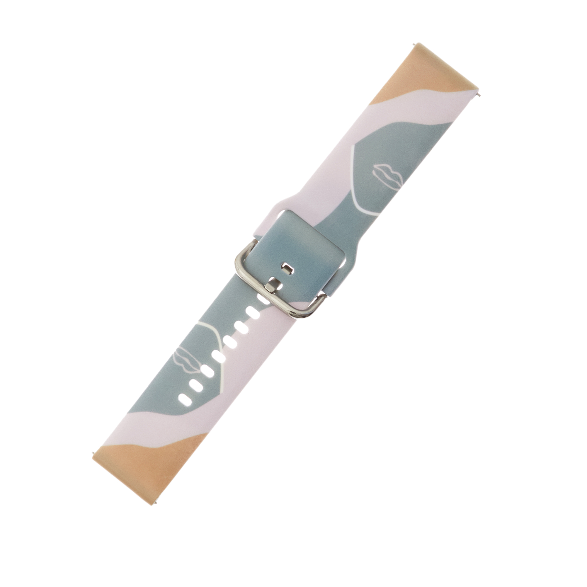 Rihm Moro Samsung Galaxy Watch 40 / 41 / 42 / 43 / 44 mm silikoonist käevõru kellarihm - muster 17