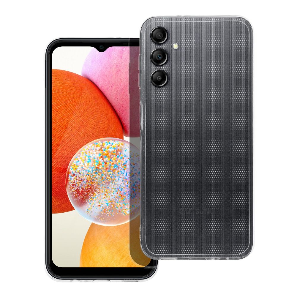 CLEAR Ümbris 2 mm jaoks SAMSUNG A14 4G (camera protection) läbipaistev