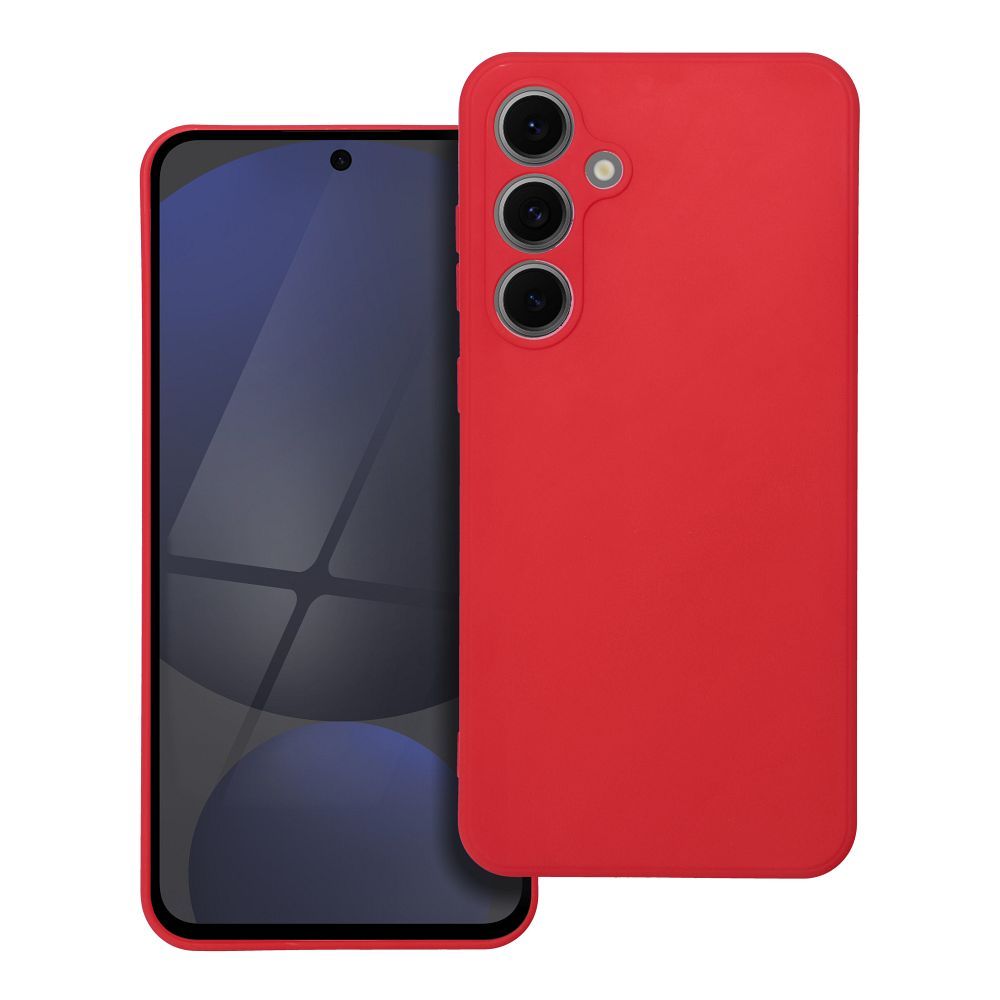 SOFT Ümbris jaoks SAMSUNG S24 FE punane