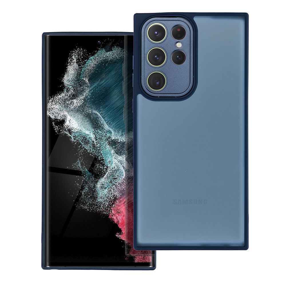 VARIETE Ümbris jaoks SAMSUNG S22 Ultra tumesinine