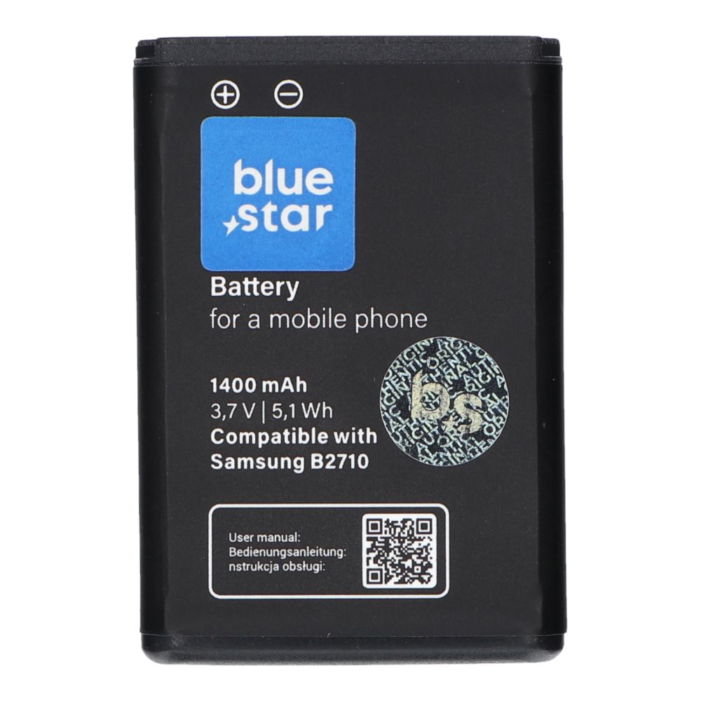 SININE STAR PREMIUM battery jaoks SAMSUNG B2710 Solid 1400 mAh