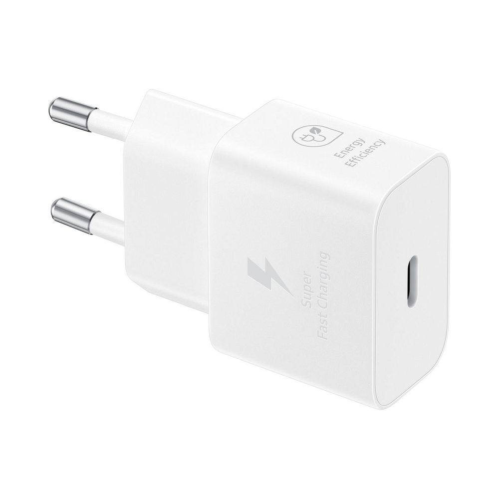 Laadija Samsung EP-T2510XWEGEU 25W + USB-C kaabel valge