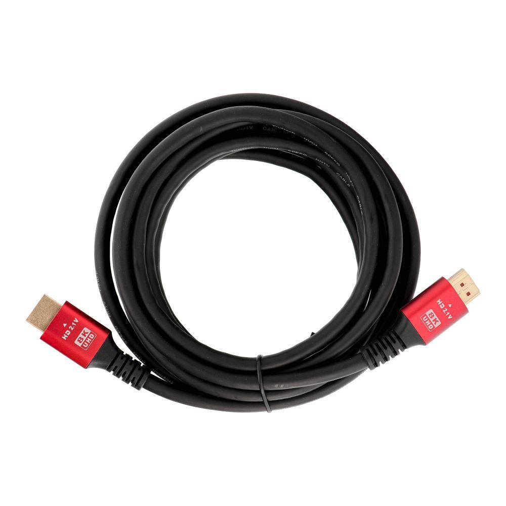 Kaabel HDMI 2.1 Kaabel 8K 60Hz / 4K 120Hz – Ultra High Speed, HDR, eARC, VRR, 48Gbps 3 m must