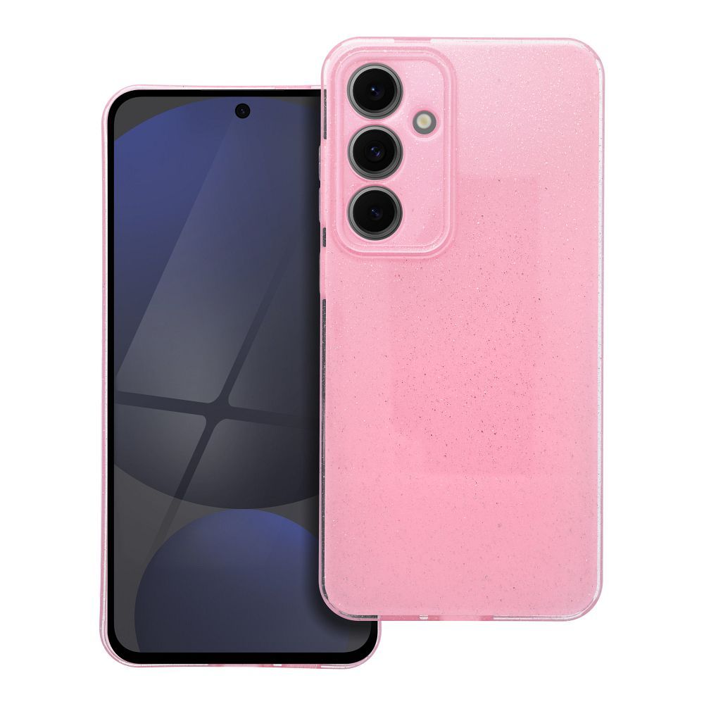 Ümbris jaoks Samsung S24 FE Clear Ümbris 2 mm Blink roosa