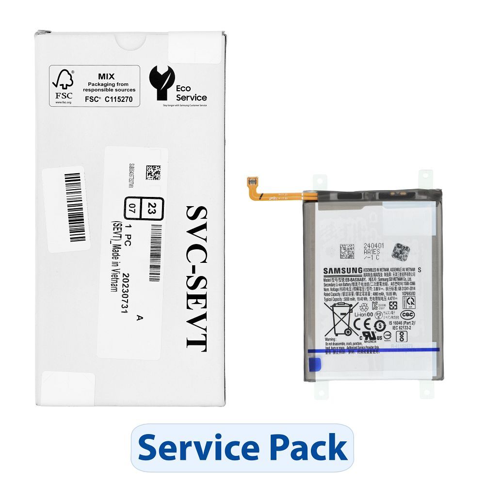 ServicePack Battery EB-BA536ABY jaoks SAMSUNG A33 5G A336B GH82-28146A