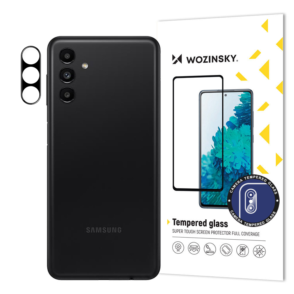 Wozinsky täiskaamera klaas 9H täiskaamera karastatud klaas Samsung Galaxy A13 5G jaoks