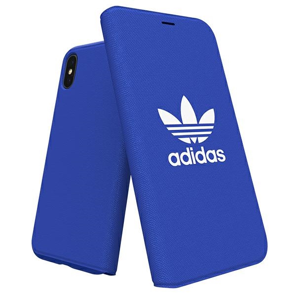 Adidas OR Booklet Case Canvas ümbris iPhone X/Xs jaoks - sinine
