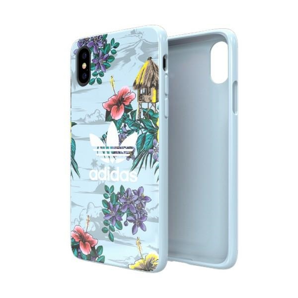 Adidas OR SnapCase Floral korpus iPhone X / Xs jaoks - hall