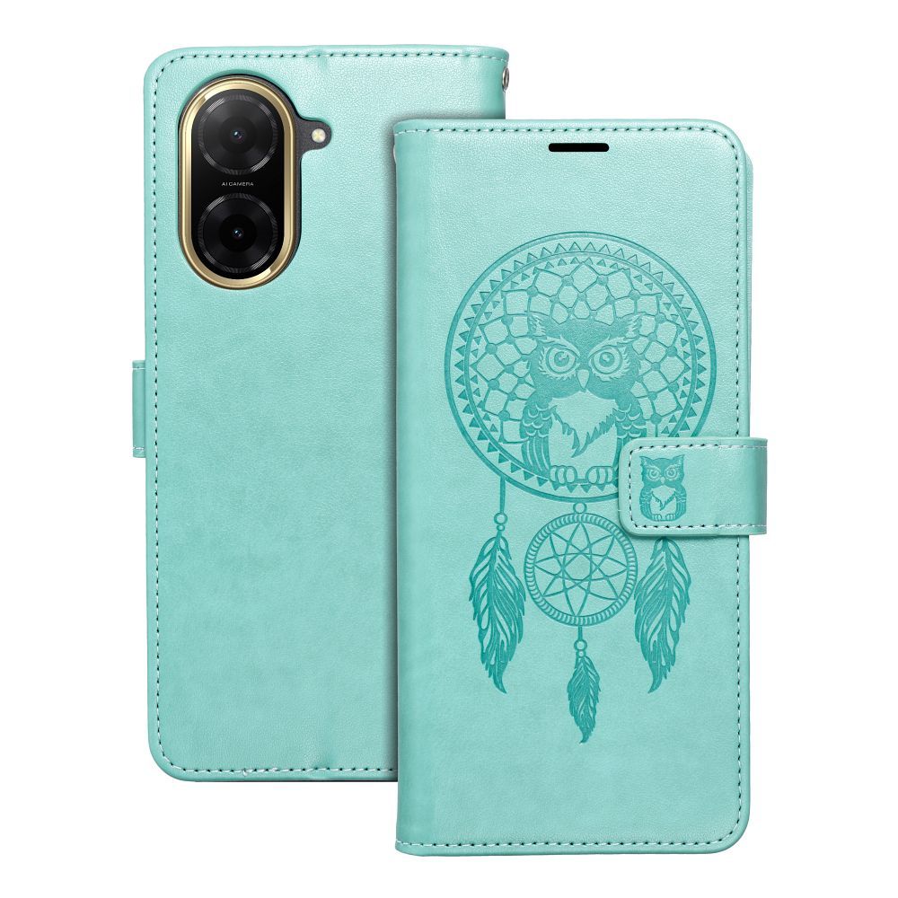 MEZZO Book ümbris jaoks XIAOMI Redmi A5 ( 173,3 x 79,4 x 8,26) dreamcatcher roheline