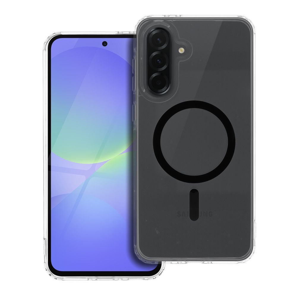 Drop Glue Colorful Ring Mag Cover compatible with MagSafe jaoks SAMSUNG A36 must