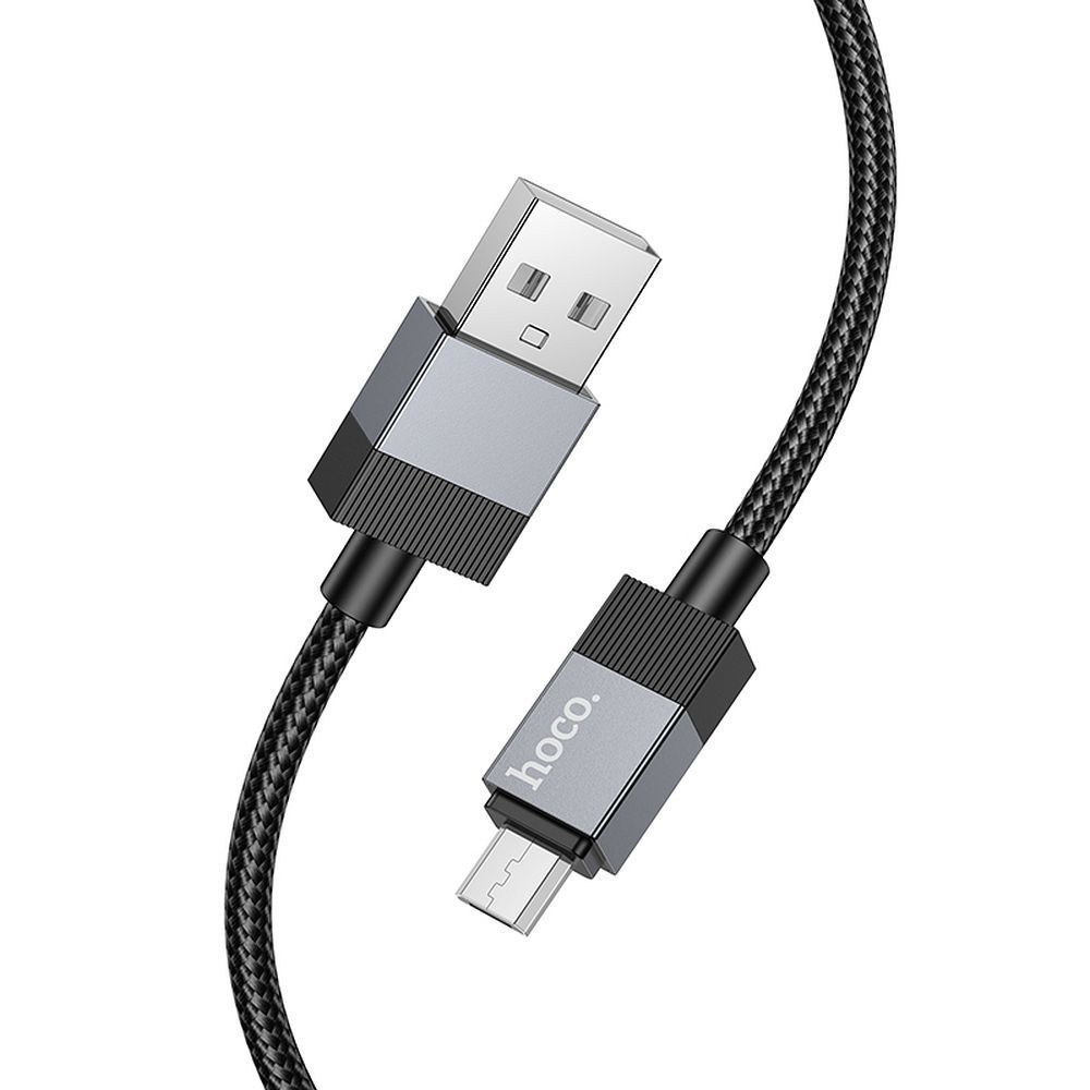 Kaabel USB A to Micro USB Hoco 2,4A 1 m X110 must