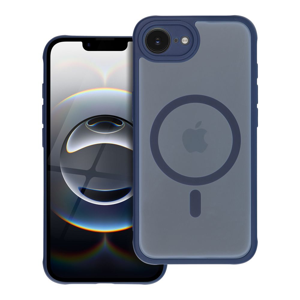 FULL MATTE MAG COVER ümbris compatible with MagSafe jaoks IPHONE 14 sinine