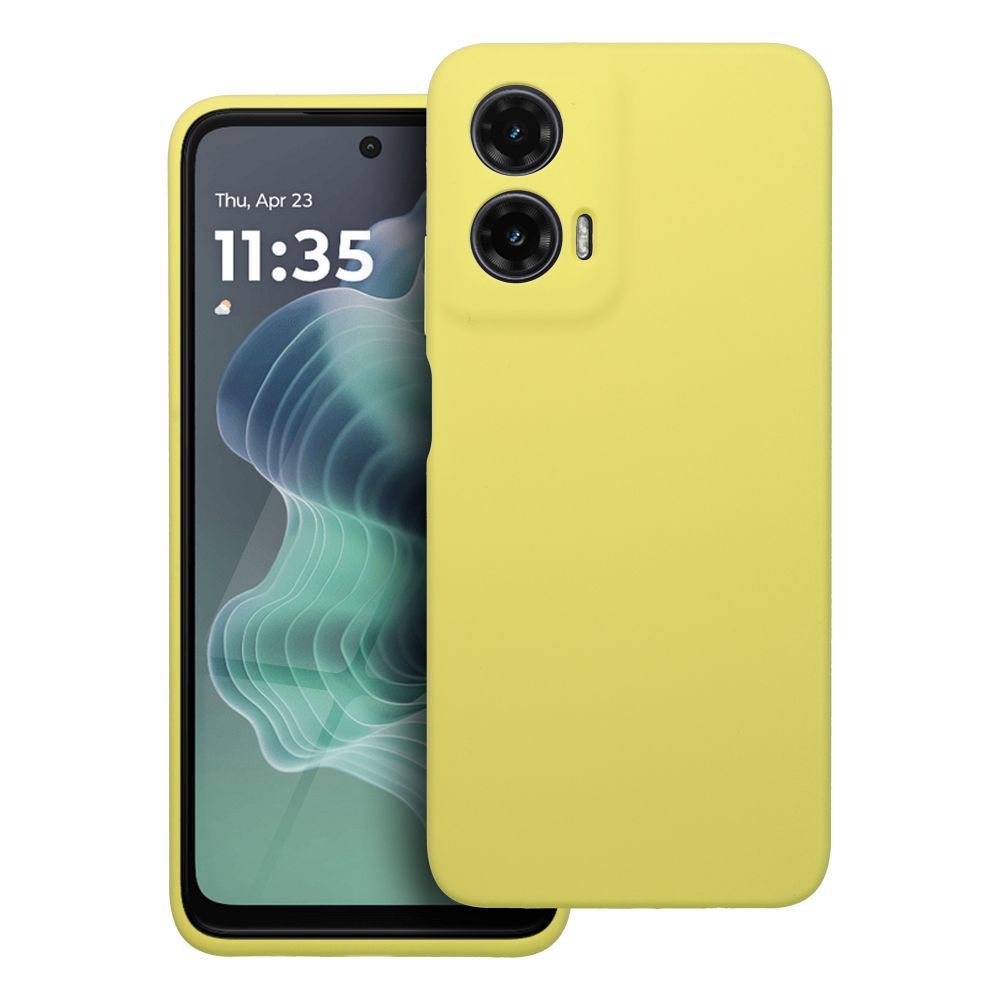 Ümbris Silikoon 2mm jaoks MOTOROLA G35 5G lemon