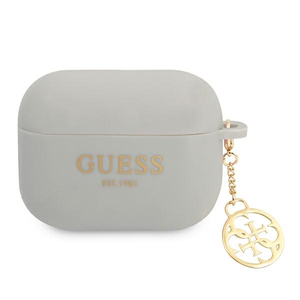 Guess GUAPLSC4EG AirPods Pro kate hall/halli Silikoonist Charm 4G kollektsioon