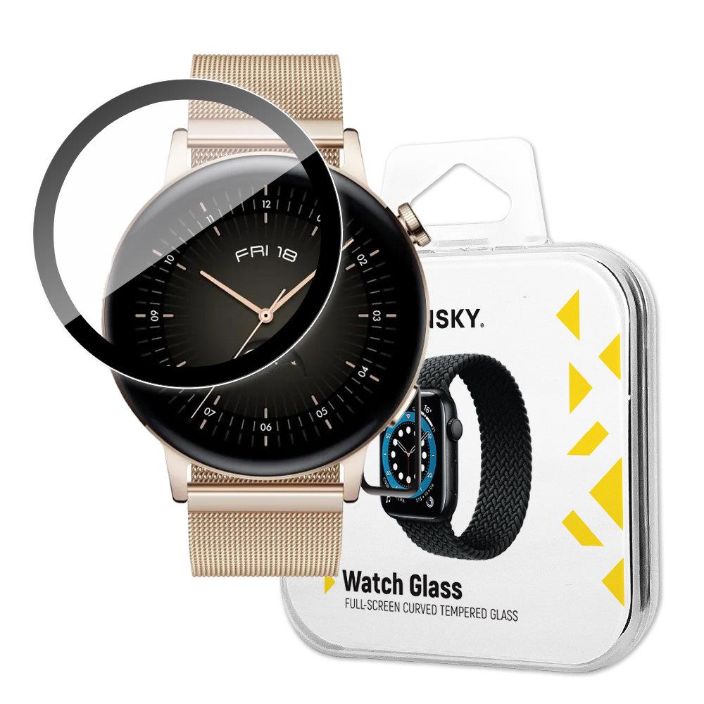 Wozinsky Watch Glass hübriidklaas Huawei Watch GT 3 46 mm mustale kellale