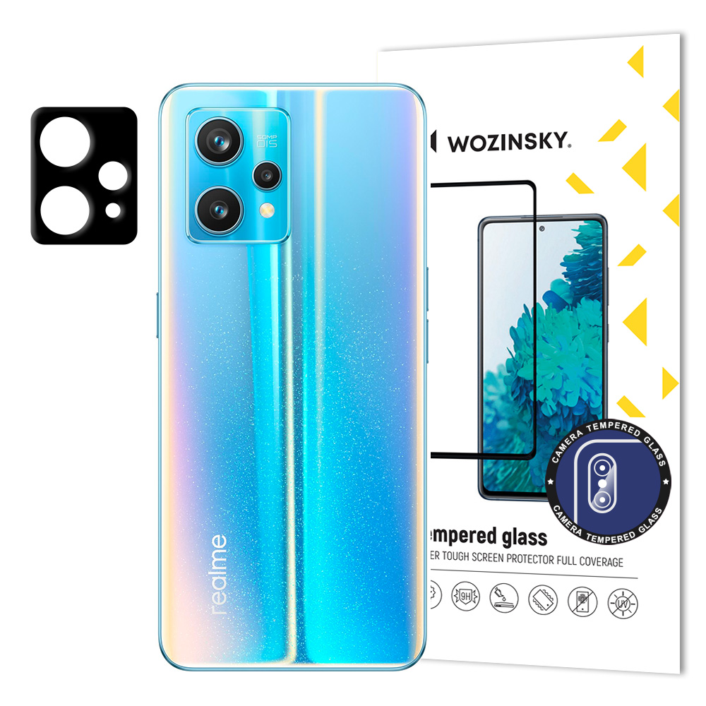 Wozinsky Full Camera Glass 9H täiskaamera karastatud klaas Realme 9 Pro + (9 Pro Plus)