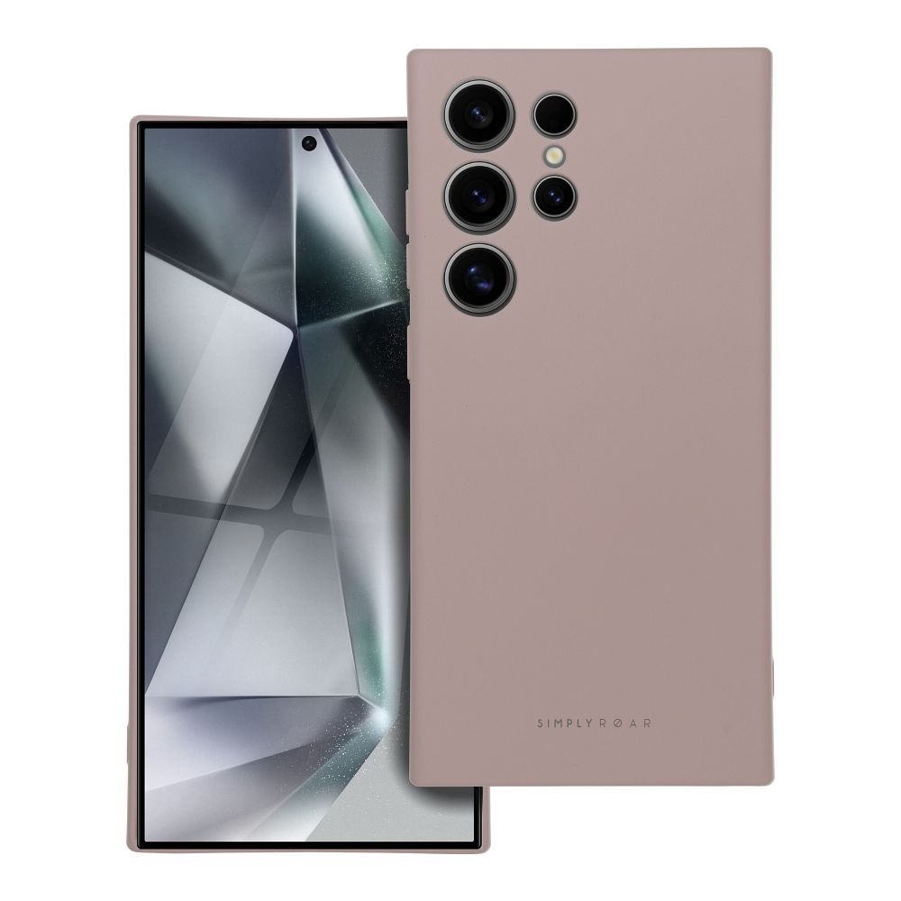 ROAR ümbris SPACE jaoks SAMSUNG S24 Ultra powder roosa