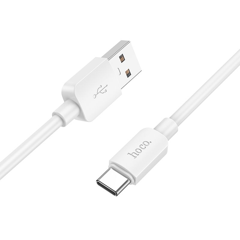 Кабель USB A на USB C Hoco PD 2,4A 27W 1 m X96 белый