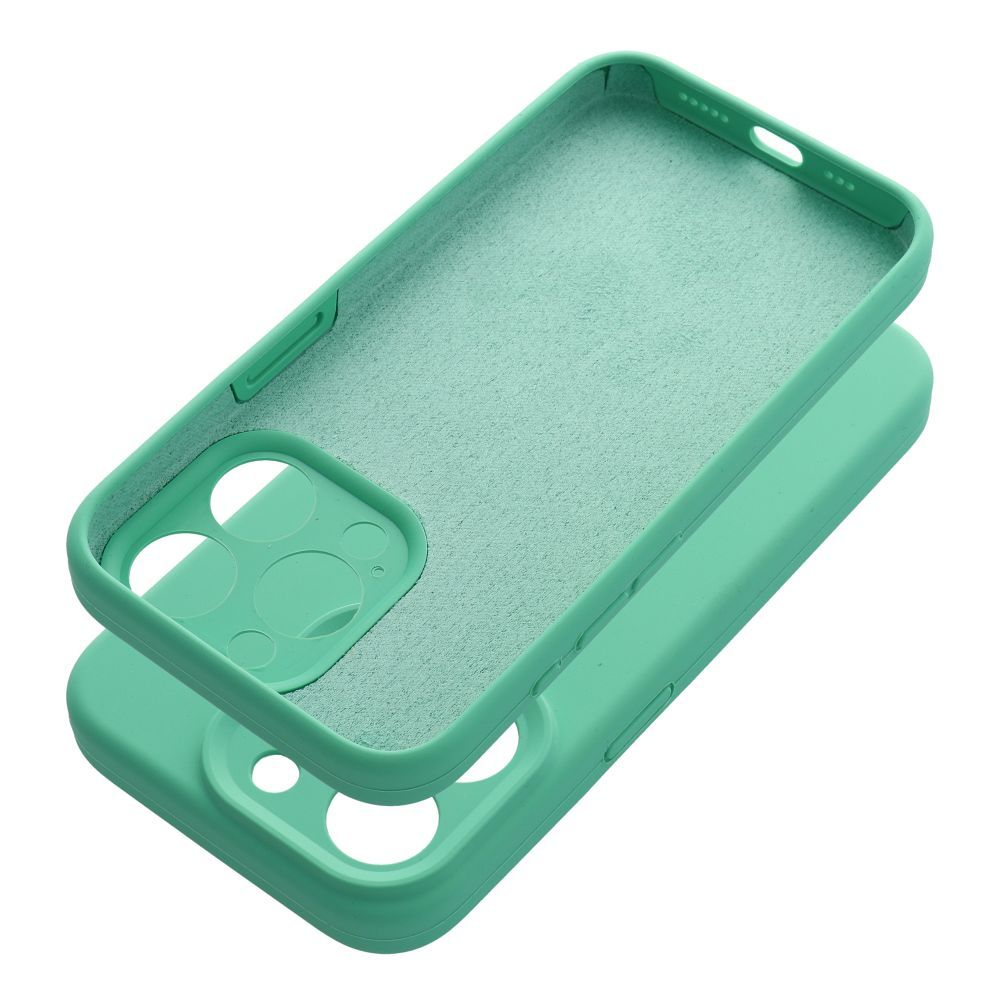 Ümbris Silikoon 2mm jaoks IPHONE 15 Pro mint