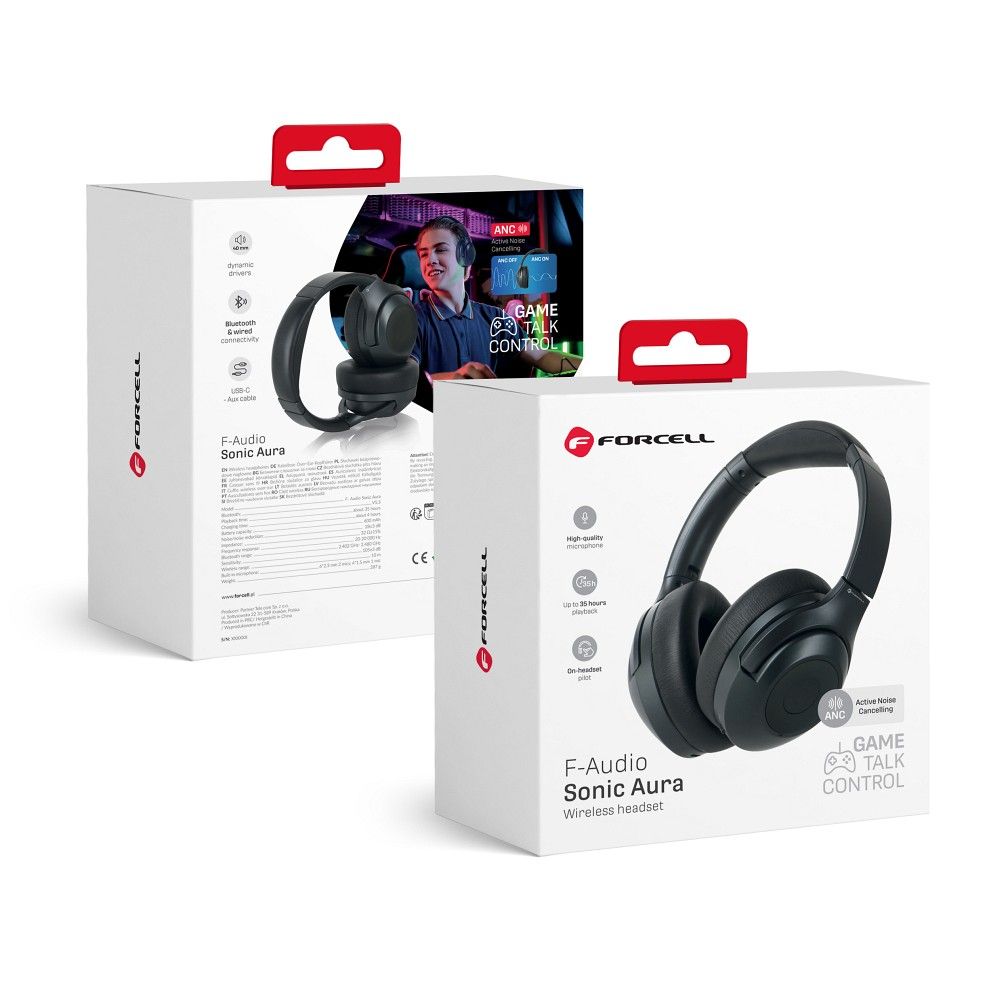 FORCELL F-AUDIO Sonic Aura wireless headphones bluetooth ANC must