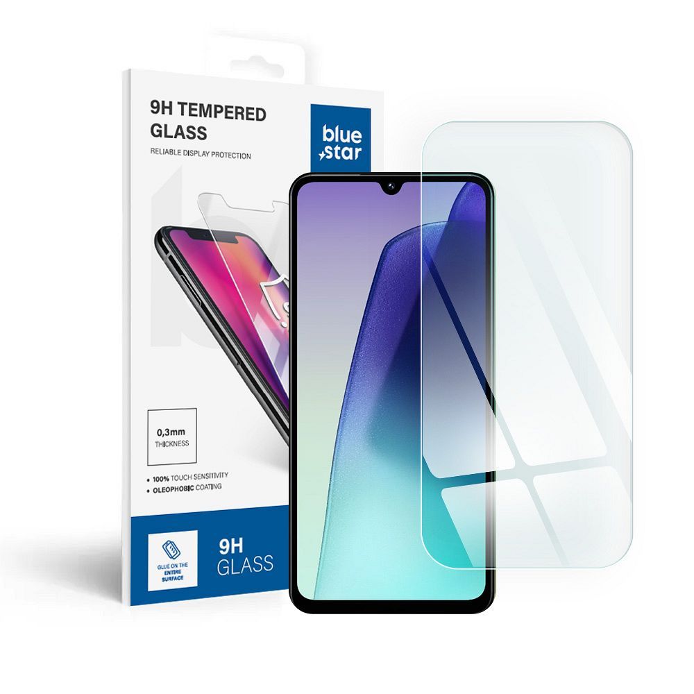Karastatud klaas to Xiaomi Redmi 14C sinine Star