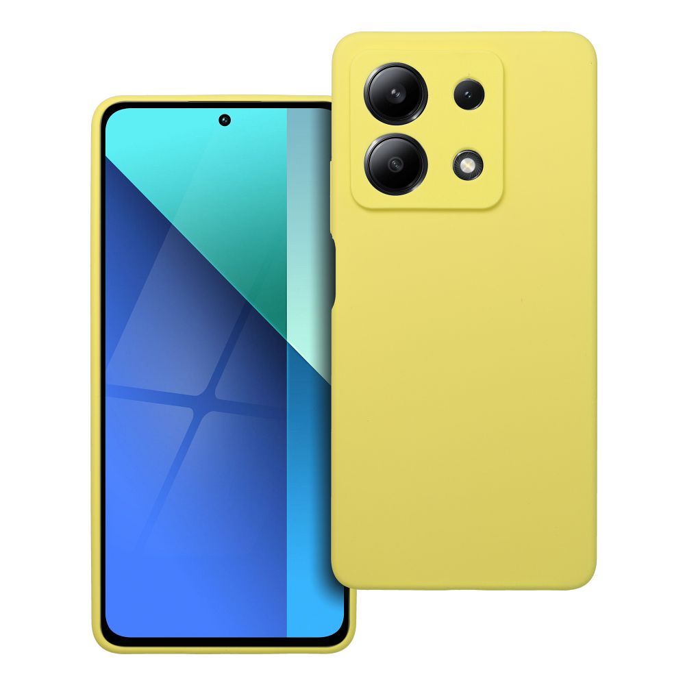 Ümbris Silikoon 2mm jaoks XIAOMI REDMI NOTE 13 5G lemon