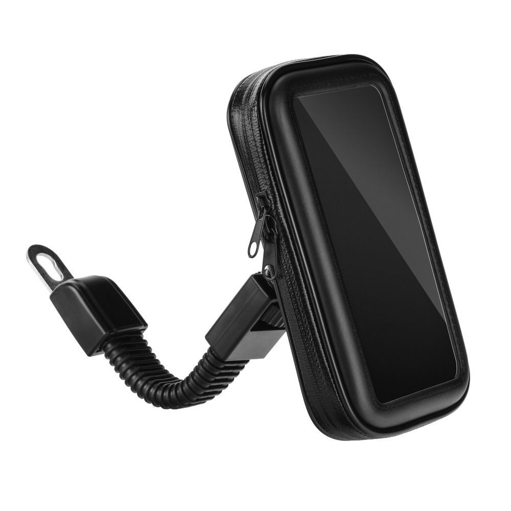 Motorcycle hoidja jaoks mobile phone waterproof with zip ( 6,4" - 8" ) must