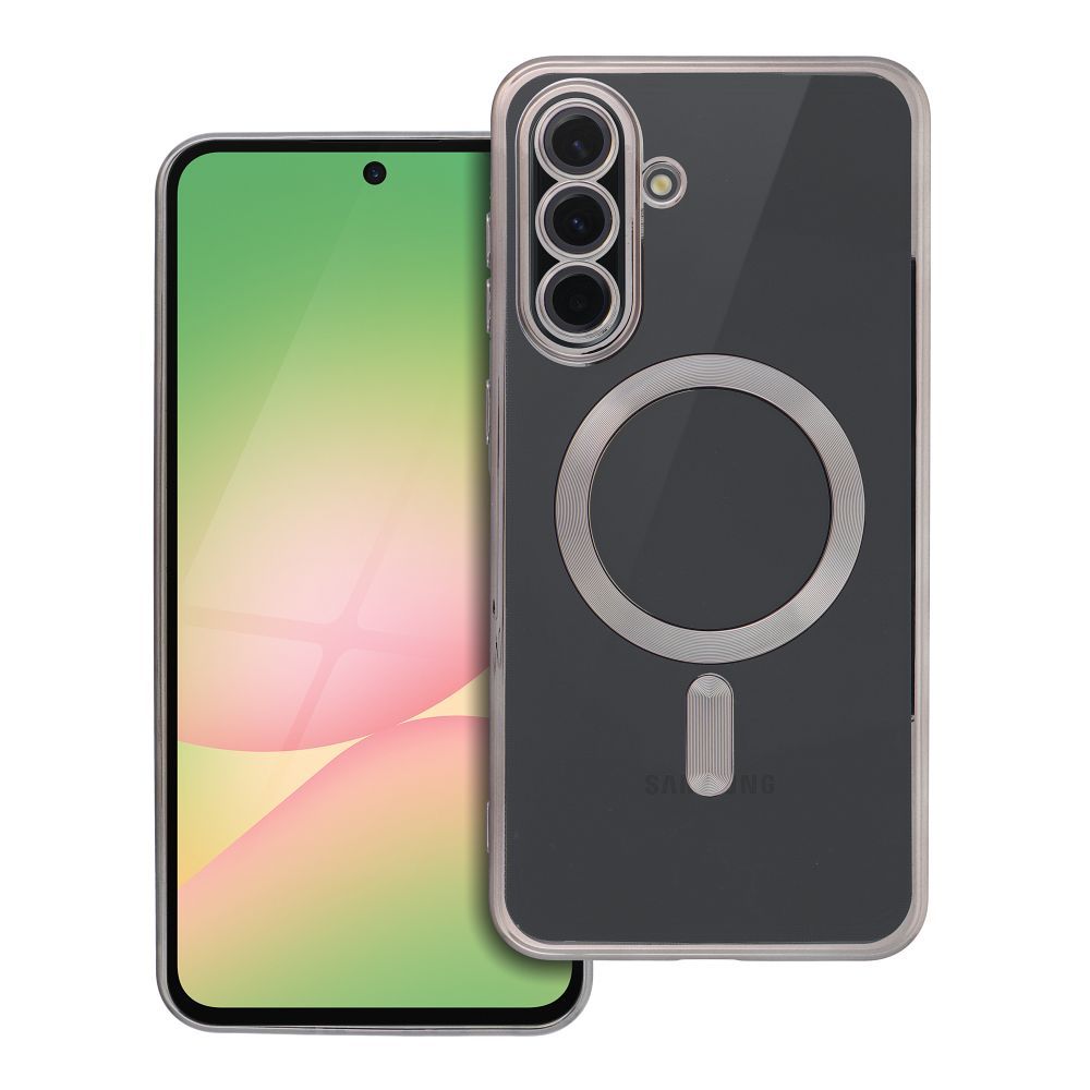 ELECTRO MAG COVER case compatible with MagSafe jaoks SAMSUNG A56 titanium hall