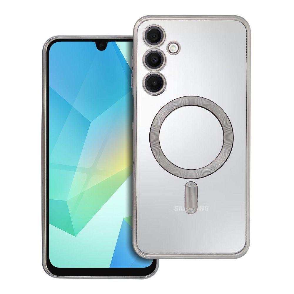 ELECTRO MAG COVER case compatible with MagSafe jaoks SAMSUNG A16 5G / A16 4G titanium hall