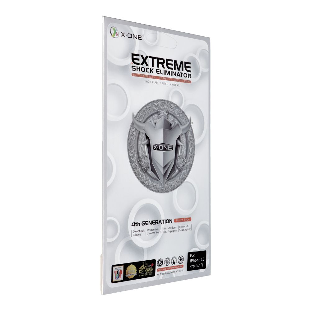 X-ONE Extreme Shock Eliminator 4th gen. (Matte Series) - jaoks iPhone 15 Pro