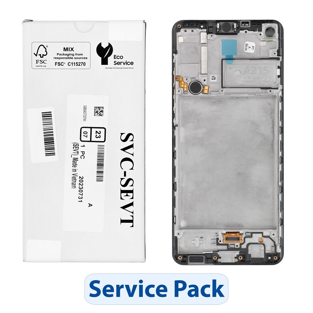 ServicePack LCD Display SAMSUNG A21s A217F GH82-22988A