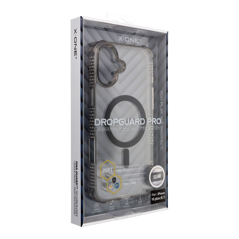 X-ONE Dropguard Magnetic Ümbris Pro (MagSafe compatible) - jaoks Apple iPhone 16 Plus must
