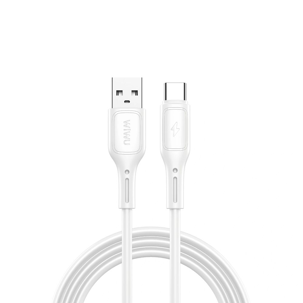 WiWU - Starlink Series Data Kaabel Wi-C001 USB A to USB C 2,4A - valge