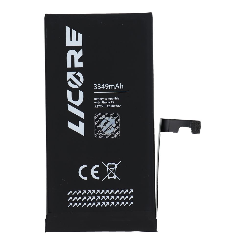 LICORE battery jaoks IPHONE 15 3349 mAh