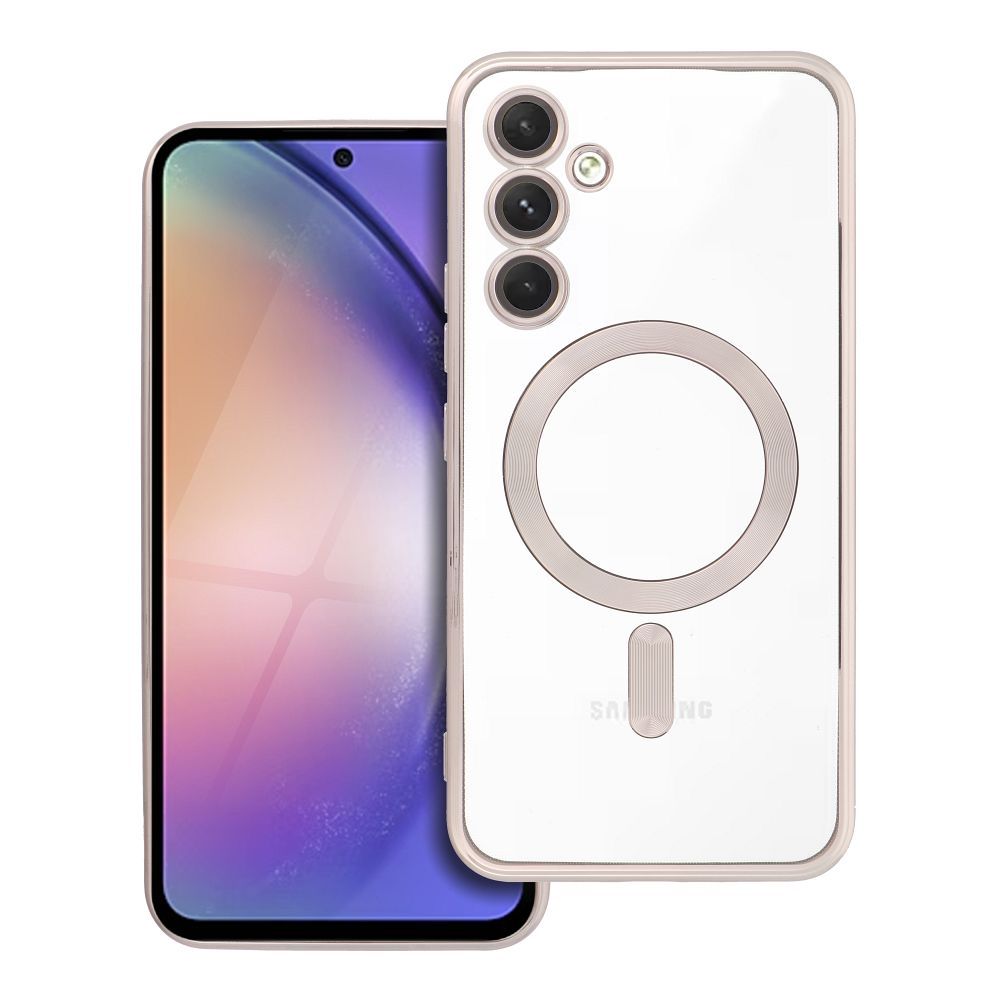 ELECTRO MAG COVER case compatible with MagSafe jaoks SAMSUNG A54 titanium