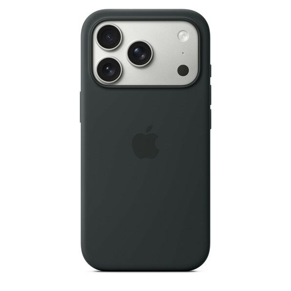 iPhone 17 Pro Silikoon Ümbris with MagSafe – Must