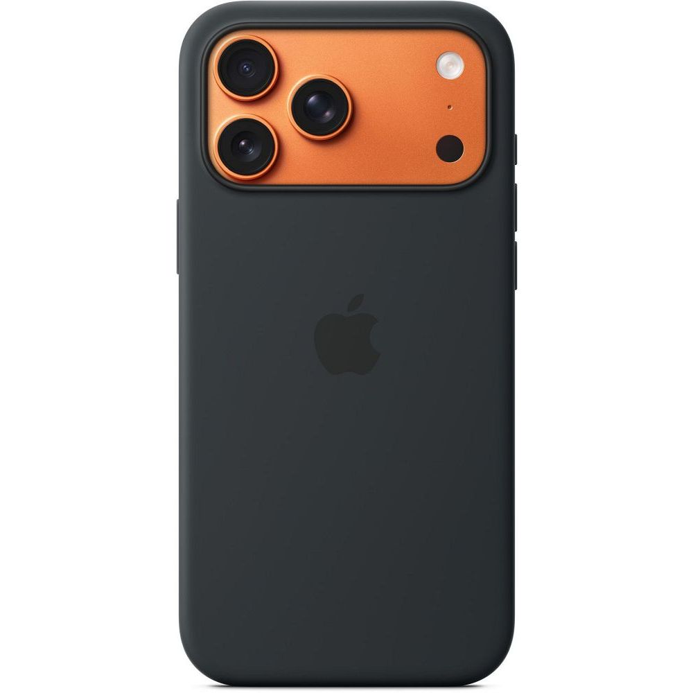 iPhone 17 Pro Max Silikoon Ümbris with MagSafe – Must