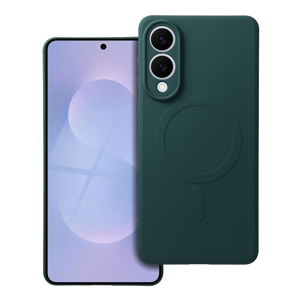 SILICONE MAG ÜMBRIS compatible with MagSafe jaoks SAMSUNG S25 Edge tumeroheline