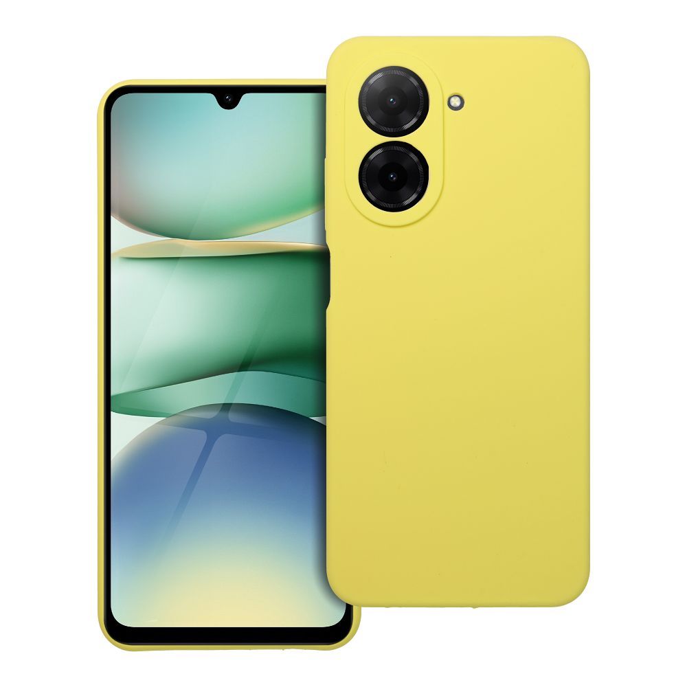 Ümbris Silikoon 2mm jaoks XIAOMI REDMI A5 ( 171,7 x 77,8 x 8,26 ) lemon