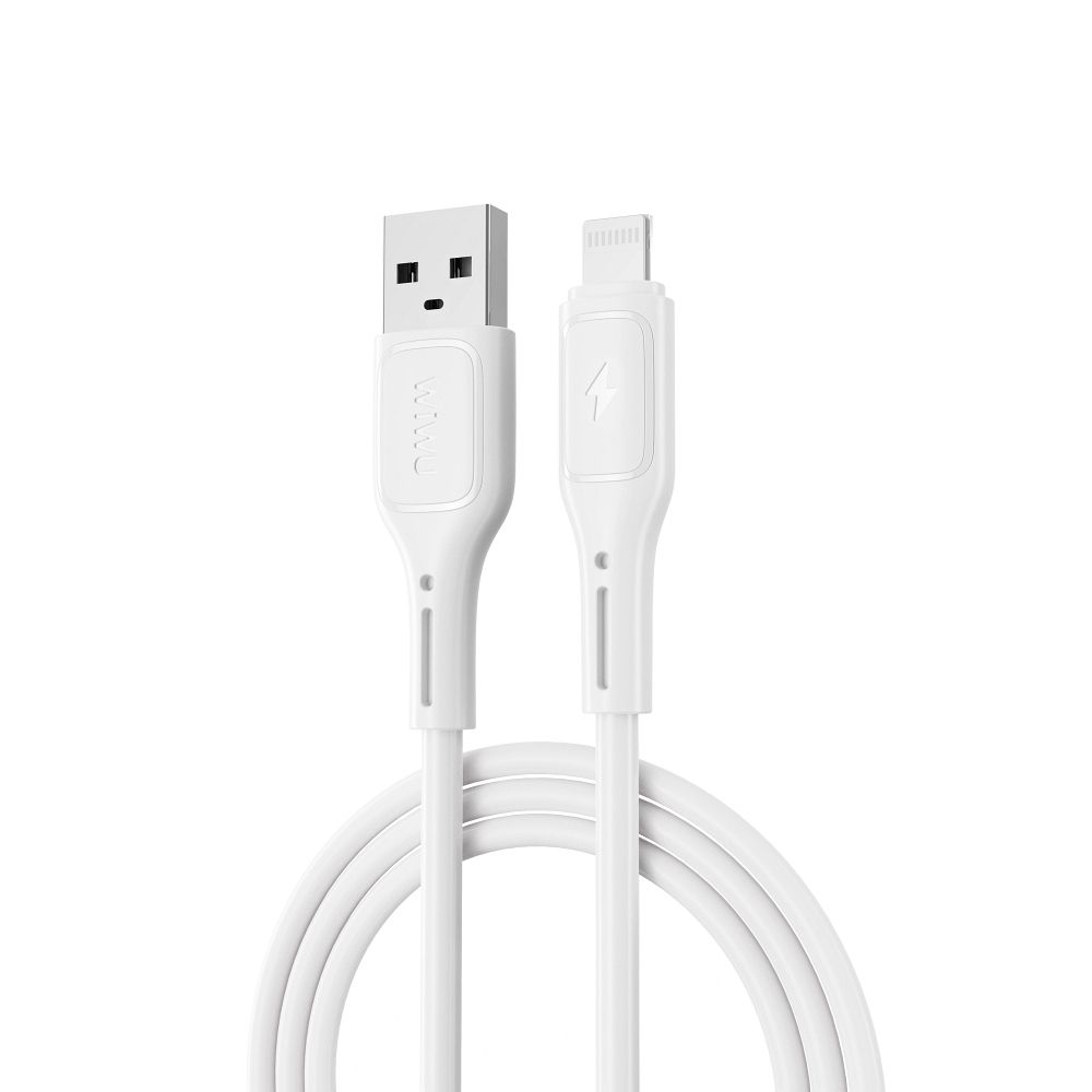 WiWU - Starlink Series Data Kaabel Wi-C001 USB A to Lightning 2,4A - valge