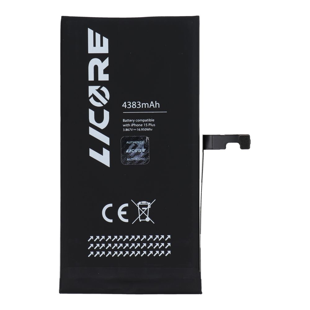LICORE battery jaoks IPHONE 15 Plus 4383 mAh