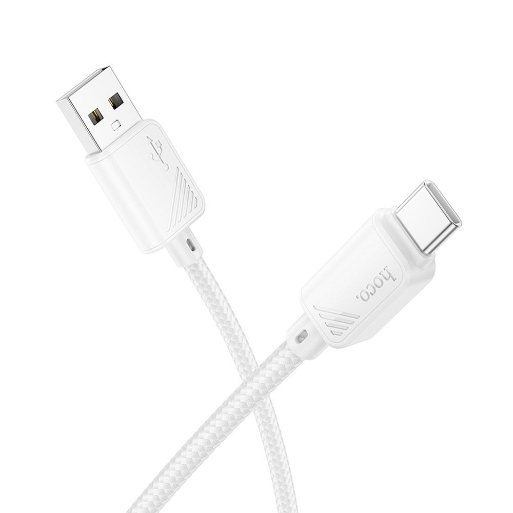 Kaabel USB A to USB C Hoco 3A 1 m X113 valge
