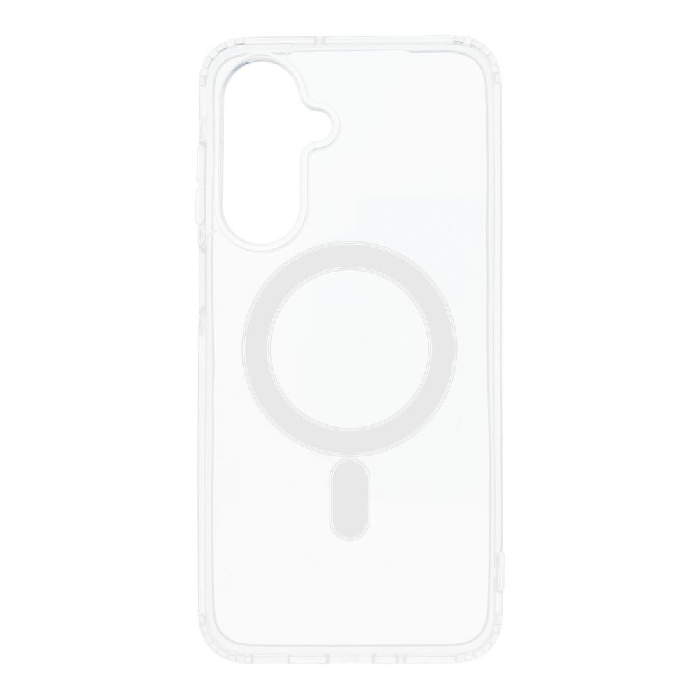 CLEAR MAG ÜMBRIS (MID) compatible with MagSafe jaoks SAMSUNG A17 läbipaistev