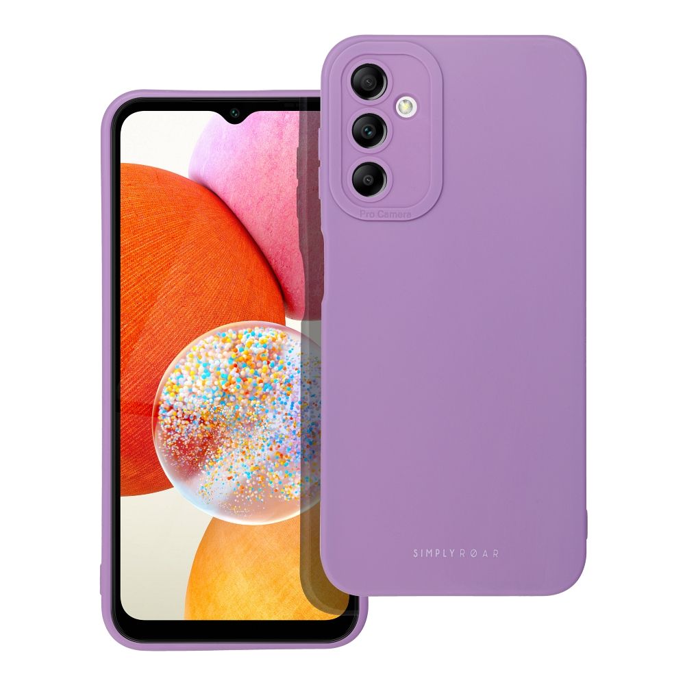 ROAR Ümbris LUNA jaoks SAMSUNG A14 5G Violet