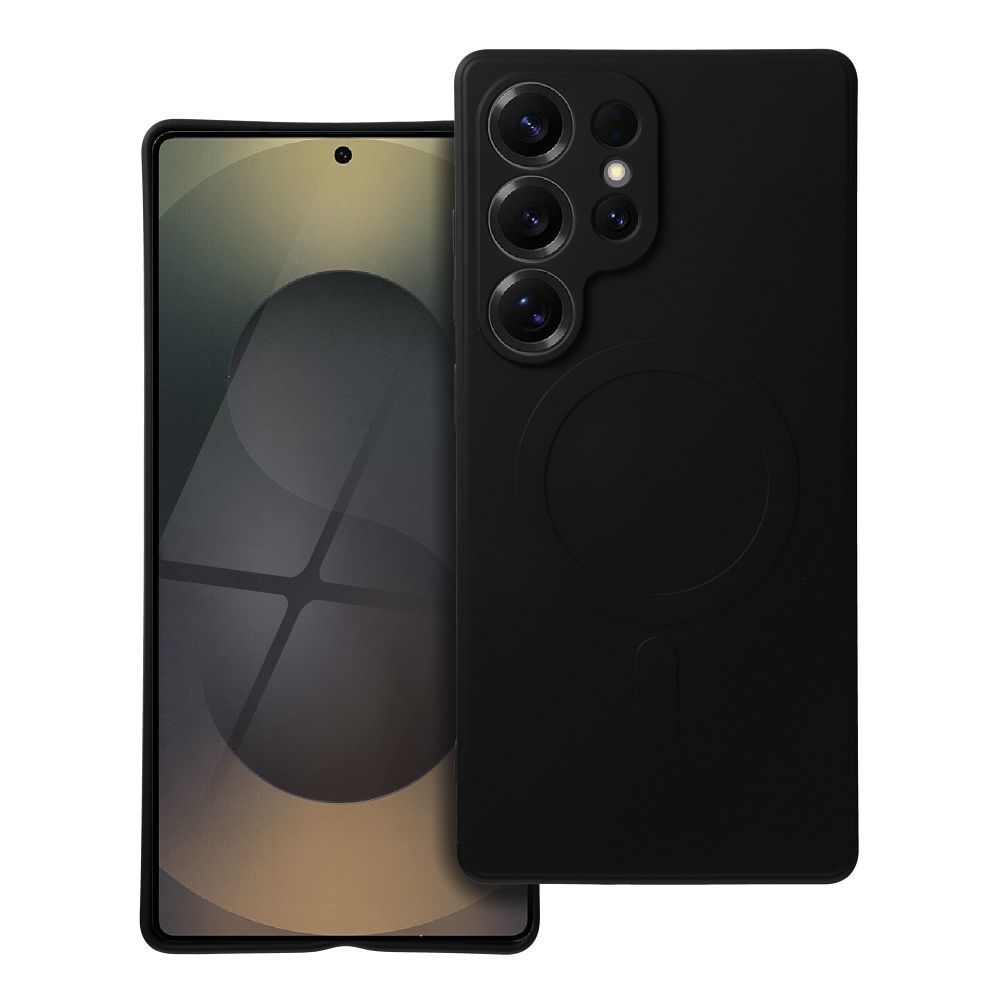 SILICONE MAG ÜMBRIS compatible with MagSafe jaoks SAMSUNG S25 Ultra must