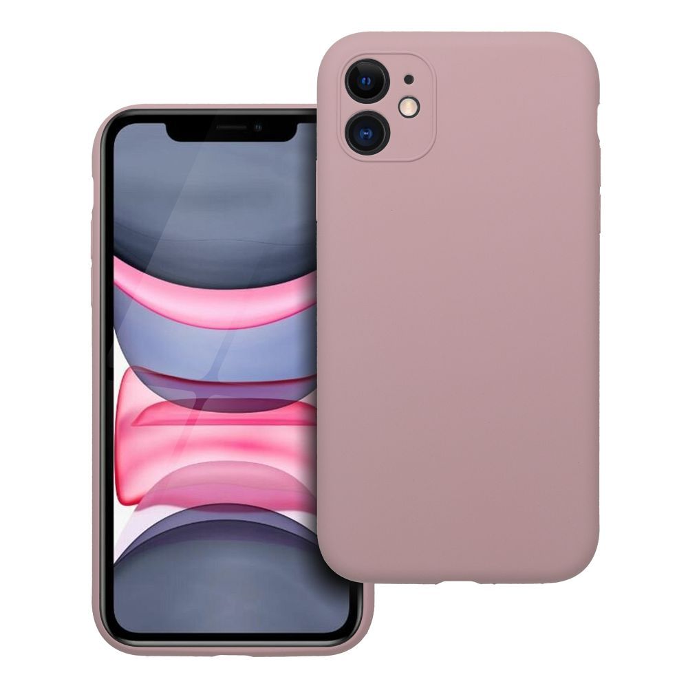 Ümbris Silikoon 2mm jaoks IPHONE 11 sand roosa