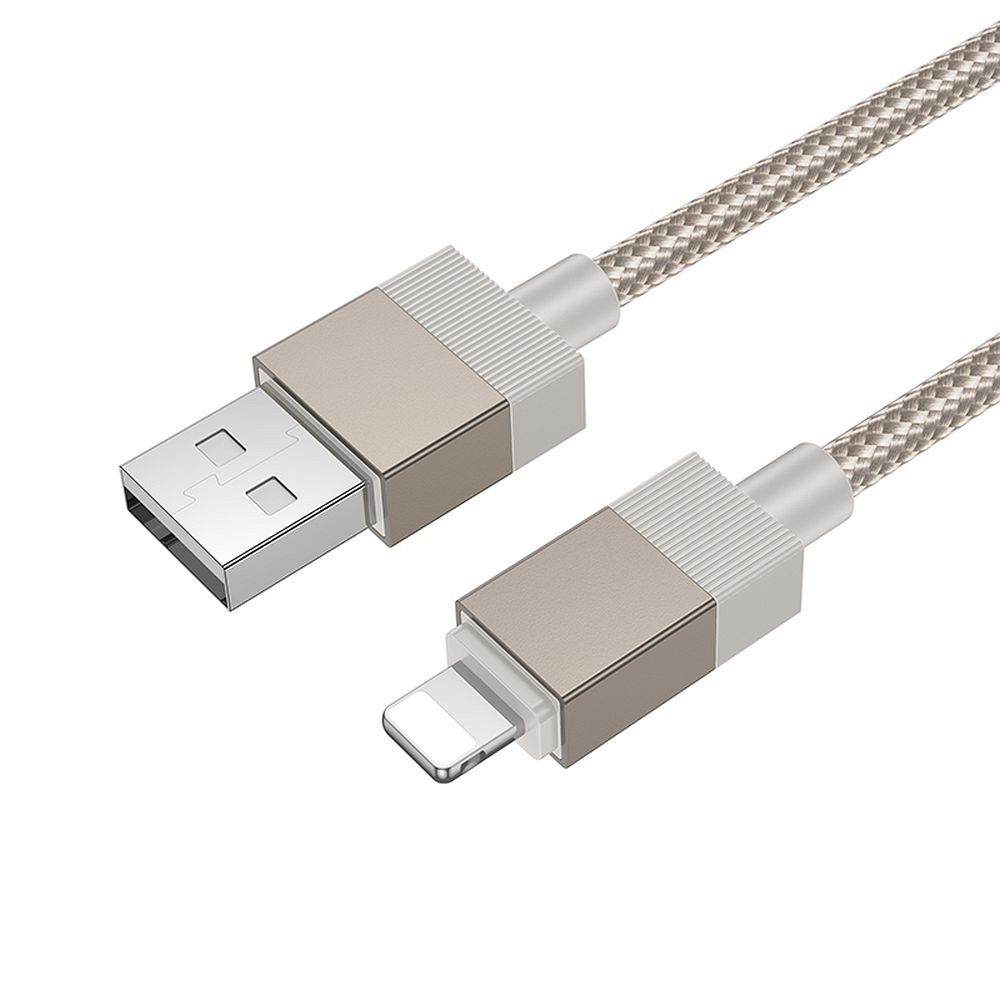 Kaabel USB A to Lightning Hoco 2,4A 1 m X110 kuldne