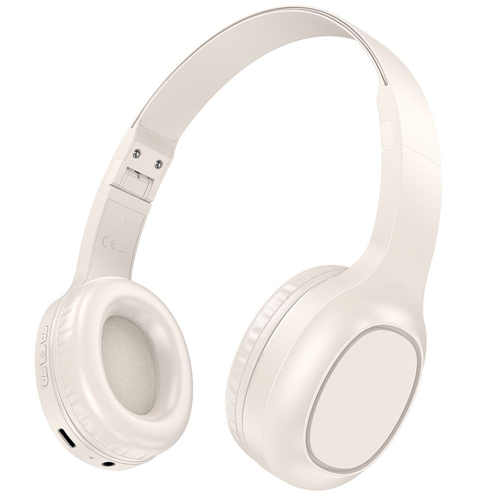 HOCO juhtmevaba kõrvaklapid bluetooth W46 milky valge