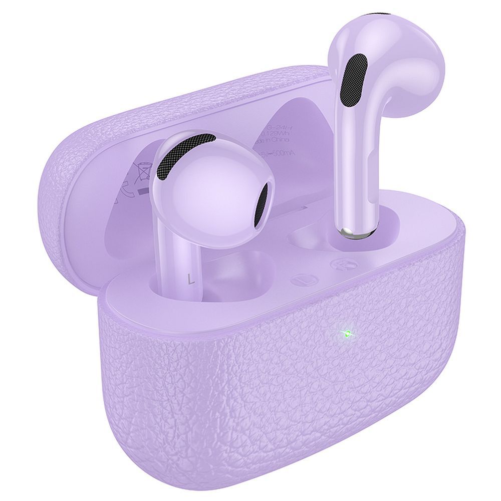 HOCO juhtmevaba kõrvaklapid bluetooth TWS EQ15 purple