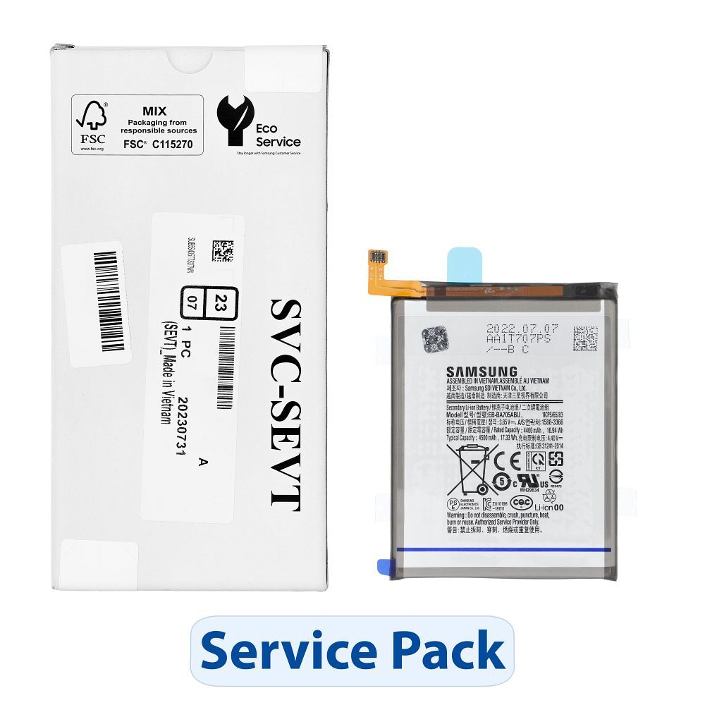 ServicePack Battery EB-BA705ABU jaoks SAMSUNG A70 A705 GH82-19746A